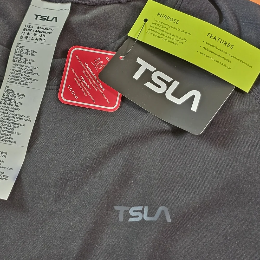 TSLA Long Sleeve Training Series Sports Shirt - Picture 13 of 13